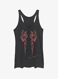 Star Wars Episode IX Rise of Skywalker Double Red Trooper Girls Tank