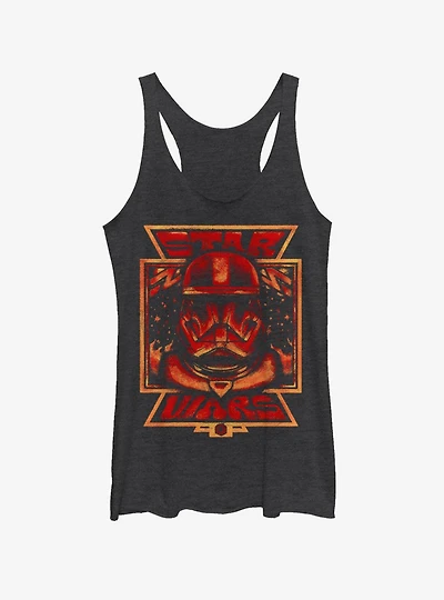 Star Wars Episode IX Rise of Skywalker Red Trooper Red Perspective Girls Tank