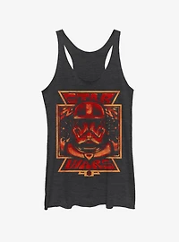 Star Wars Episode IX Rise of Skywalker Red Trooper Red Perspective Girls Tank
