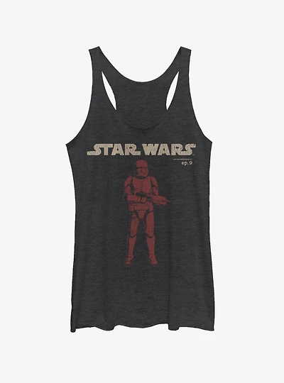 Star Wars Episode IX Rise of Skywalker Red Trooper Vigilant Girls Tank