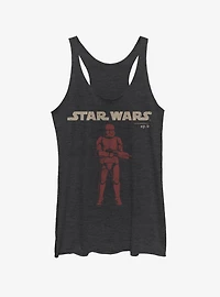Star Wars Episode IX Rise of Skywalker Red Trooper Vigilant Girls Tank