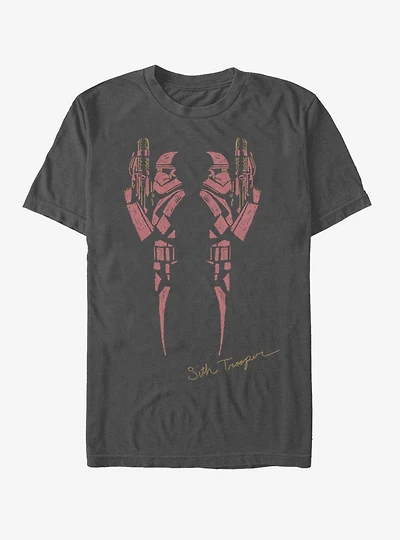 Star Wars Episode IX Rise of Skywalker Double Red Trooper T-Shirt