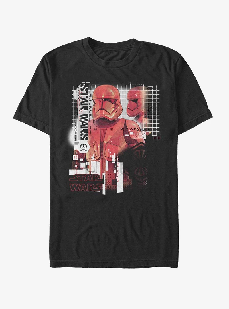 Star Wars Episode IX Rise of Skywalker Red Trooper Super T-Shirt