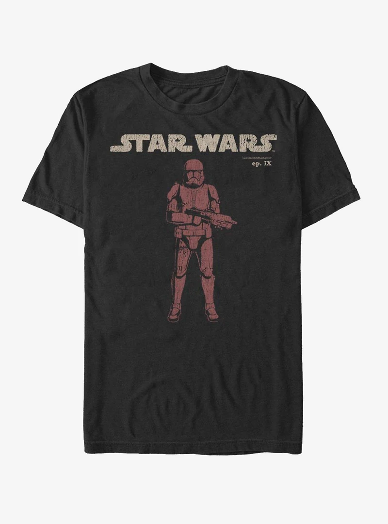 Star Wars Episode IX Rise of Skywalker Red Trooper Vigilant T-Shirt
