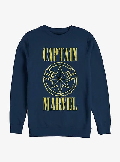 Marvel Captain Grunge Sweatshirt