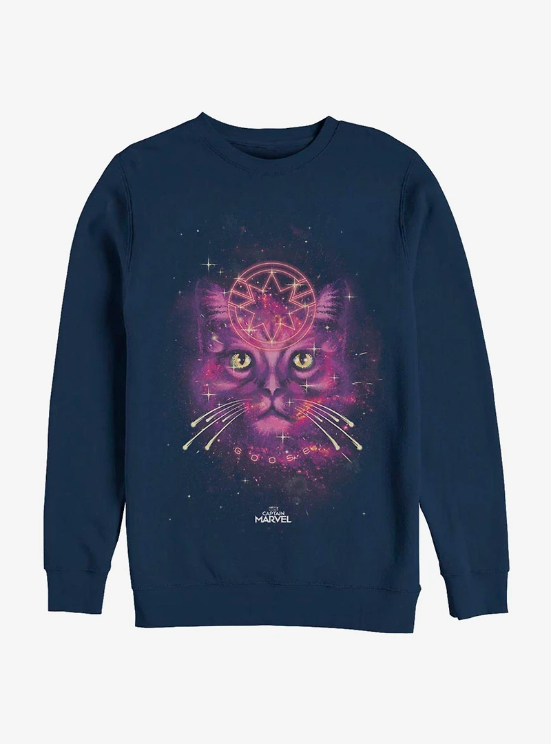Marvel Captain Pink Celestial Goose Sweatshirt