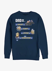 Despicable Me Minions As Dad Sweatshirt