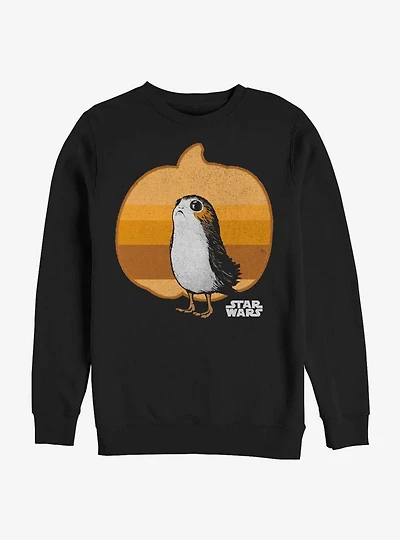 Star Wars Porg Pumpkin Sweatshirt