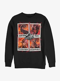 Jurassic World Candid Carnivores Sweatshirt