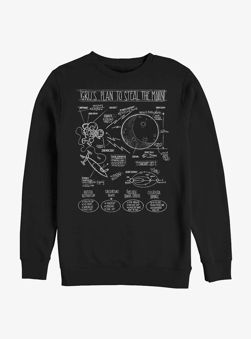 Despicable Me Minions Grus Plans Sweatshirt