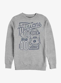 Despicable Me Minions My Friends Are Sweatshirt