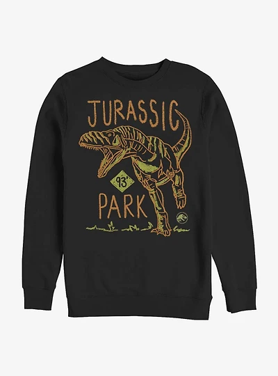 Jurassic Park Doodle 1993 Sweatshirt