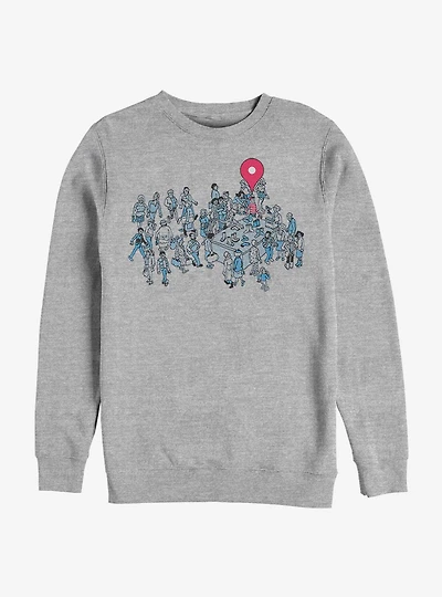 Where's Waldo Found Shopping Sweatshirt