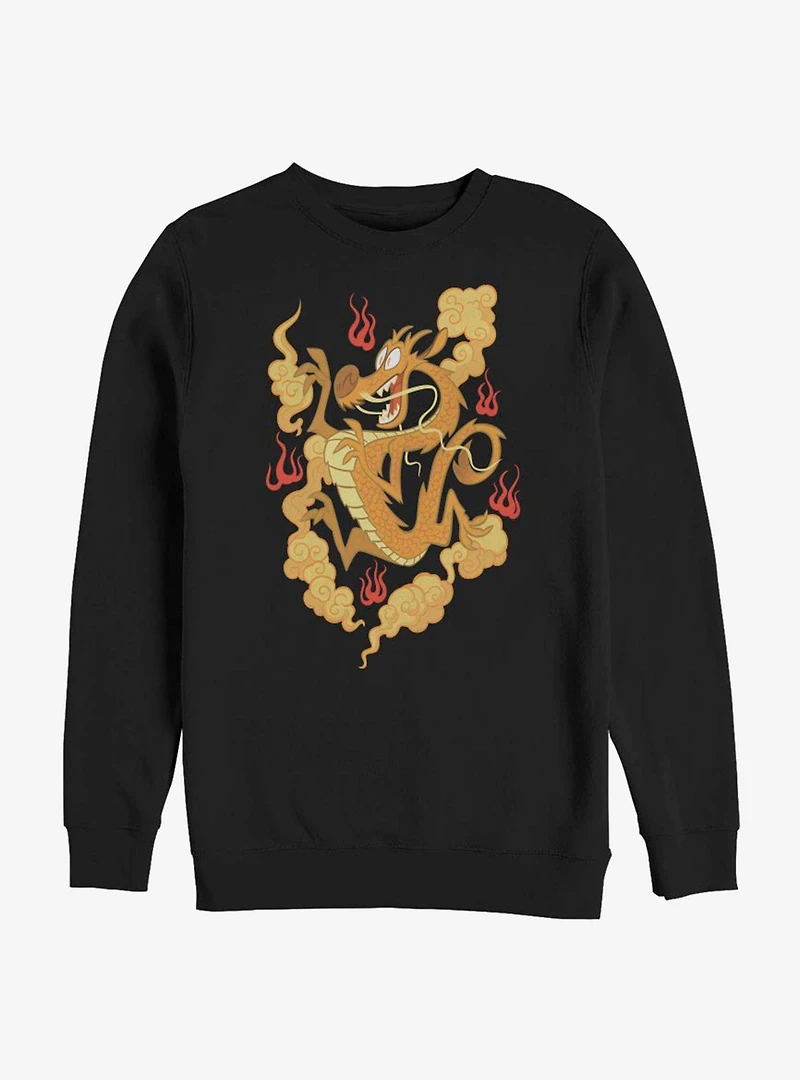 Disney Mulan Golden Mushu Sweatshirt