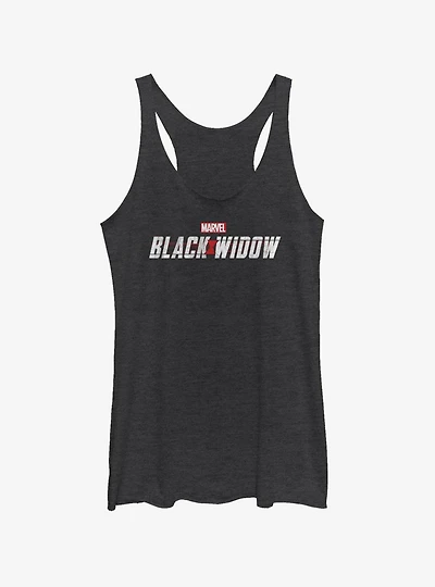 Marvel Black Widow Logo Girls Tank