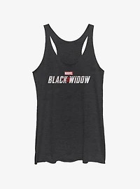 Marvel Black Widow Logo Girls Tank