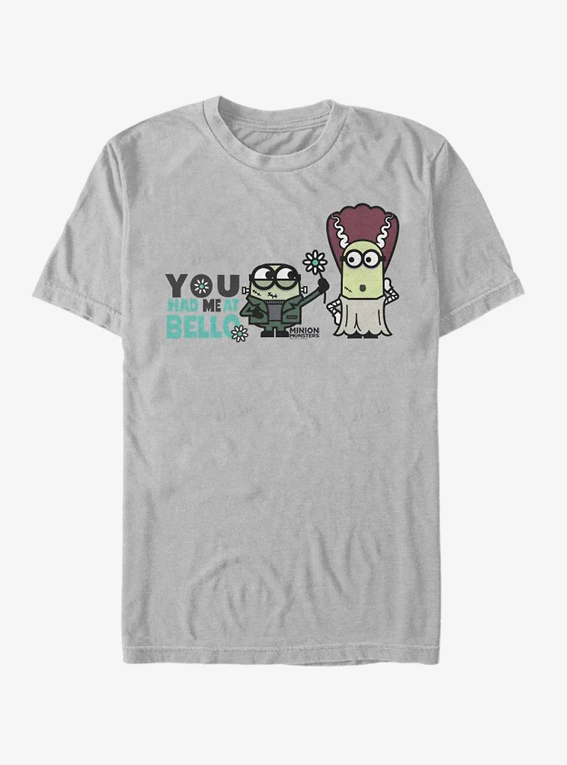 Minion Frankenstein Had Me At Bellow T-Shirt