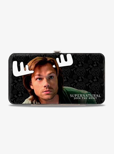Supernatural Sam Moose Dean Squirrel Poses Hinged Wallet