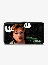 Supernatural Sam Moose Dean Squirrel Poses Hinged Wallet