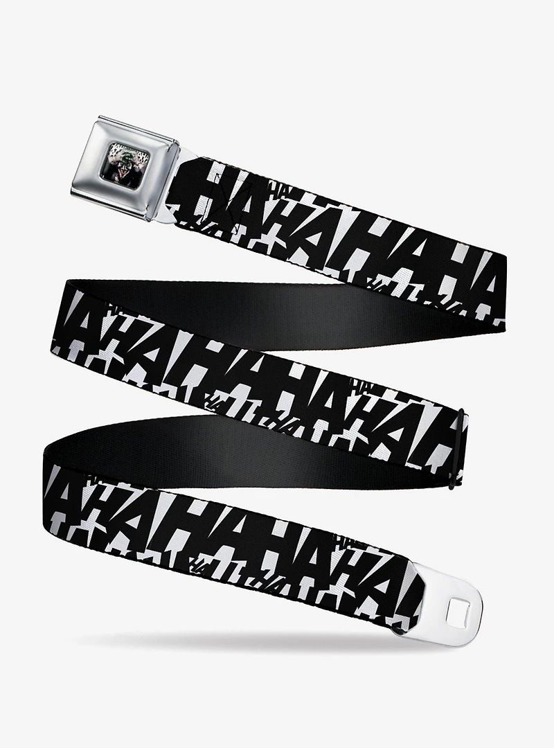 DC Comics Jokers Laugh Hahaha Seatbelt Belt