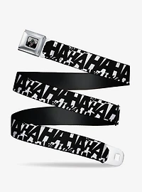 DC Comics Jokers Laugh Hahaha Seatbelt Belt