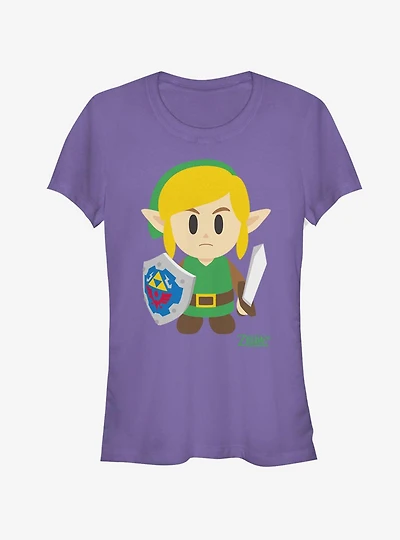 Nintendo The Legend of Zelda: Link's Awakening Link Avatar Color Girls T-Shirt