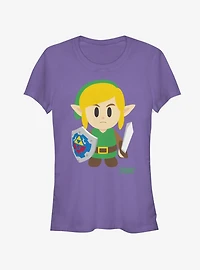 Nintendo The Legend of Zelda: Link's Awakening Link Avatar Color Girls T-Shirt