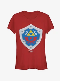Nintendo The Legend of Zelda: Link's Awakening Hylian Shield Girls T-Shirt