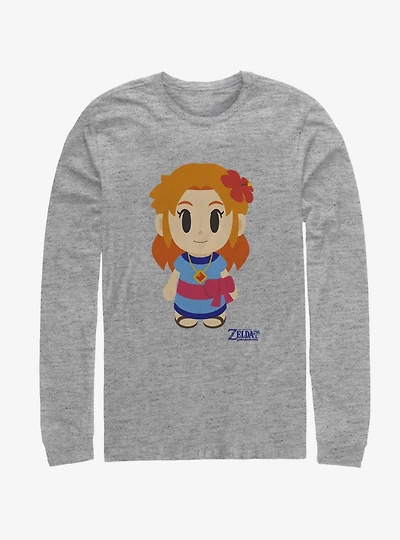 Nintendo The Legend of Zelda: Link's Awakening Marin Avatar Color Long-Sleeve T-Shirt