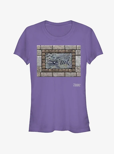 Nintendo The Legend of Zelda: Link's Awakening Whale Tablet Girls T-Shirt