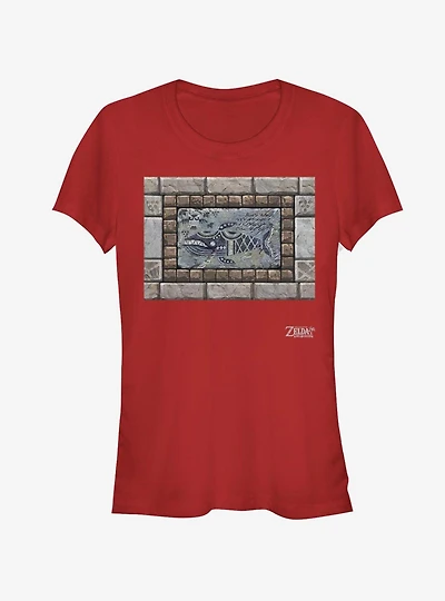 Nintendo The Legend of Zelda: Link's Awakening Whale Tablet Girls T-Shirt