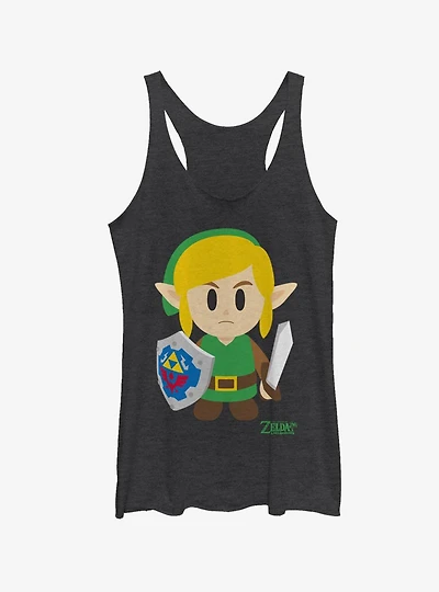 Nintendo The Legend of Zelda: Link's Awakening Link Avatar Color Girls Tank