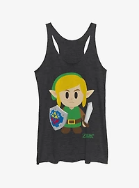 Nintendo The Legend of Zelda: Link's Awakening Link Avatar Color Girls Tank