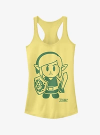 Nintendo The Legend of Zelda: Link's Awakening Link Avatar Outline Girls Tank