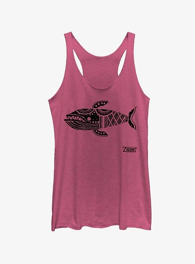 Nintendo The Legend of Zelda: Link's Awakening Whale Glyph Girls Tank
