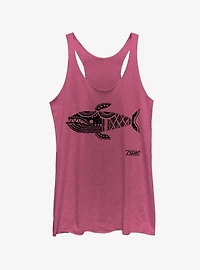 Nintendo The Legend of Zelda: Link's Awakening Whale Glyph Girls Tank