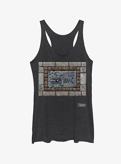 Nintendo The Legend of Zelda: Link's Awakening Whale Tablet Girls Tank