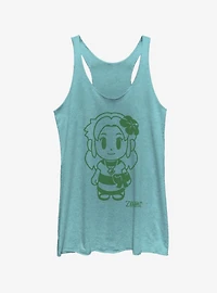 Nintendo The Legend of Zelda: Link's Awakening Marin Avatar Outline Girls Tank