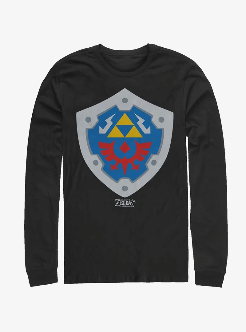 Nintendo The Legend of Zelda: Link's Awakening Hylian Shield Long-Sleeve T-Shirt