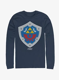 Nintendo The Legend of Zelda: Link's Awakening Hylian Shield Long-Sleeve T-Shirt