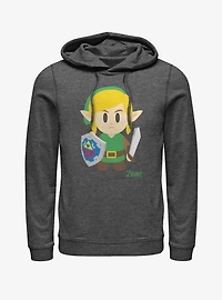 Nintendo The Legend of Zelda: Link's Awakening Link Avatar Color Hoodie