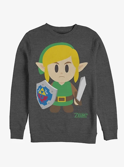 Nintendo The Legend of Zelda: Link's Awakening Link Avatar Color Sweatshirt