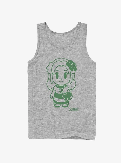 Nintendo The Legend of Zelda: Link's Awakening Marin Avatar Outline Tank