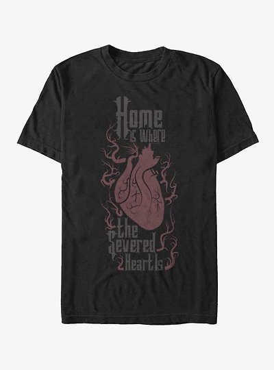 The Addams Family Heart and Home T-Shirt