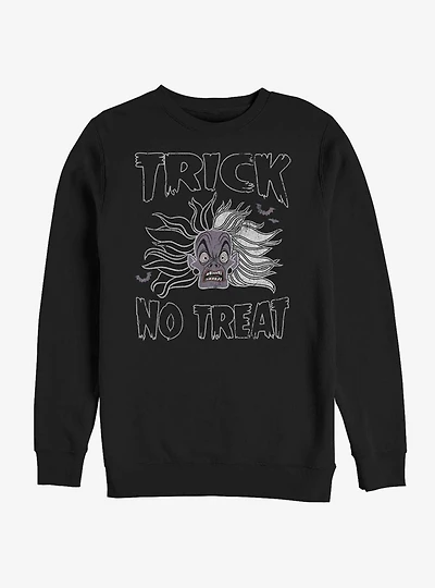 Disney 101 Dalmatians Cruella Trick No Treat Sweatshirt