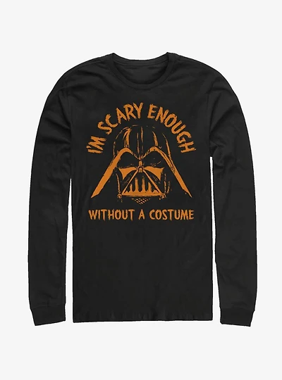 Star Wars Scary Without A Costume Long-Sleeve T-Shirt