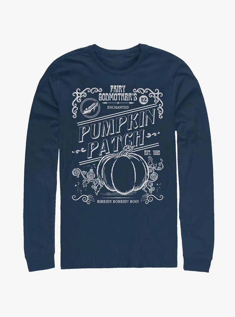 Disney Cinderella Midnight Pumpkin Patch Long-Sleeve T-Shirt