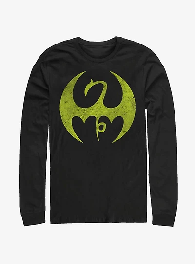 Marvel Iron Fist Logo Long-Sleeve T-Shirt