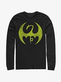 Marvel Iron Fist Logo Long-Sleeve T-Shirt