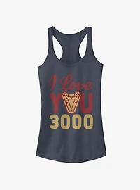 Marvel Avengers: Endgame Iron Man 3000 Arc Reactor Girls Tank